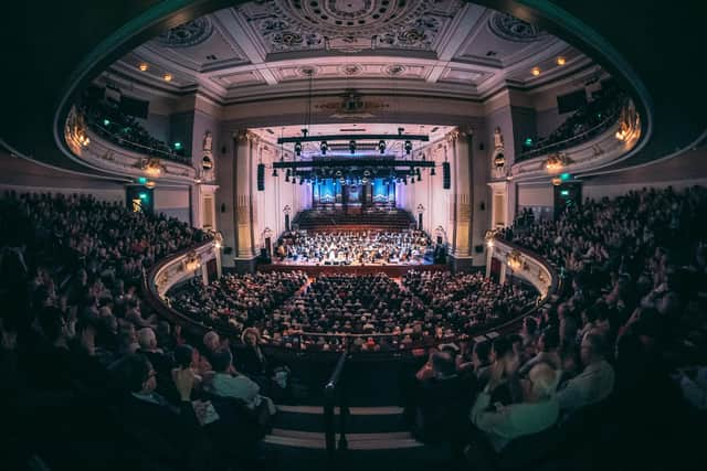 The Usher Hall has been closed to the public since last March.