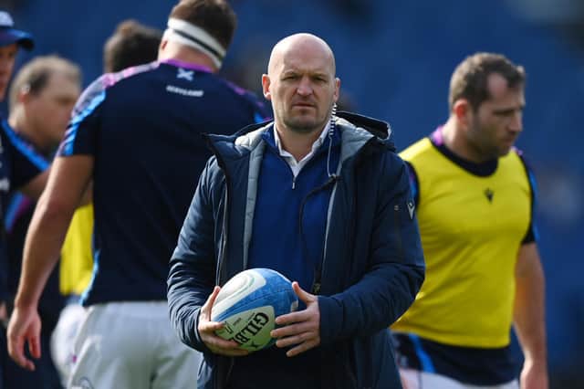 Gregor Townsend leads his Scotland side into the first of three summer tests against Argentina today. (Photo by Justin Setterfield/Getty Images)