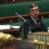 Jacob Rees-Mogg in the House of Commons. Picture: UK Parliament/Jessica Taylor