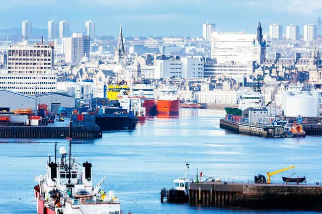 Aberdeen harbour