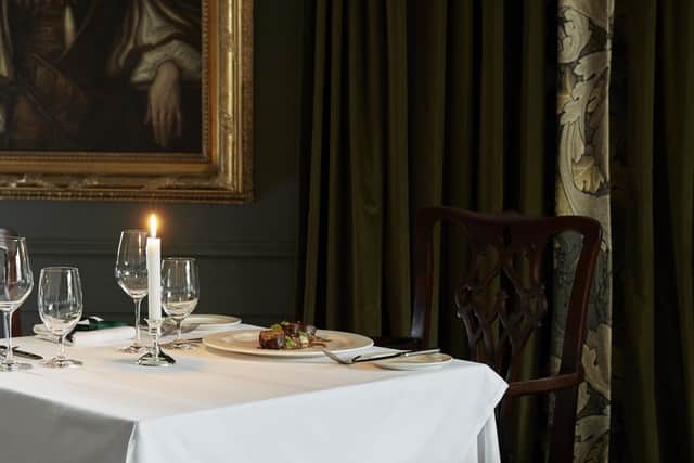 The menu in the intimate yet elegant dining room changes daily depending on what’s been freshly caught, stalked and foraged. Pic: Kirsten Henton