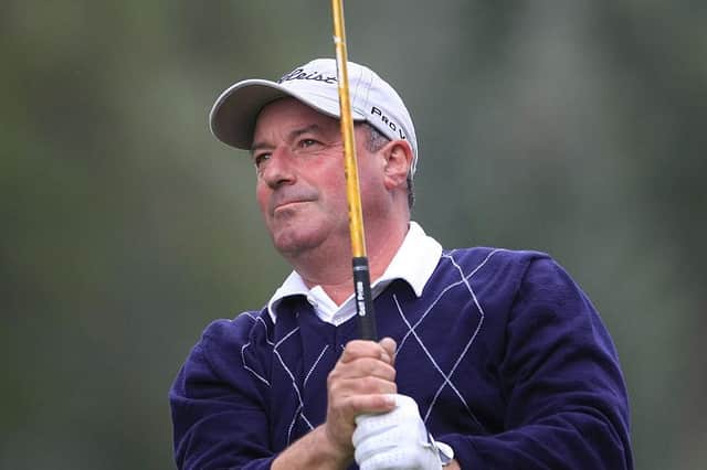 Bill McColl pictured playing in The PGA Seniors Championship at Slaley Hall in  2008. Pictured: Phil Inglis/Getty Images.