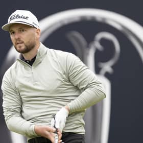 Michael Stewart, who played in all four rounds in the 151st Open at Royal Liverpool last year, is in the Team Paul Lawrie line up. Picture: Tom Russo | The Scotsman.