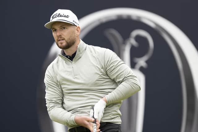 Michael Stewart, who played in all four rounds in the 151st Open at Royal Liverpool last year, is in the Team Paul Lawrie line up. Picture: Tom Russo | The Scotsman.