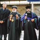 The Ethiopian delegation at Waverley Station in 2002