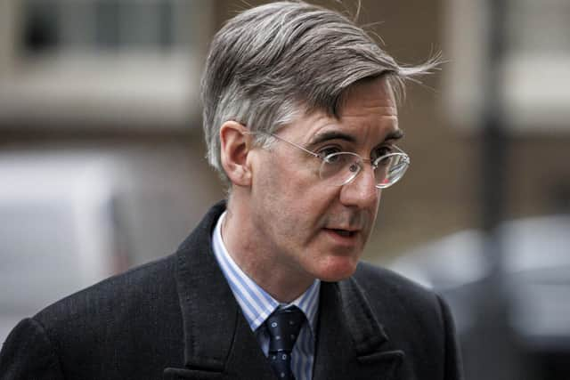 Jacob Rees Mogg was knighted in Boris Johnson's resignation honours list