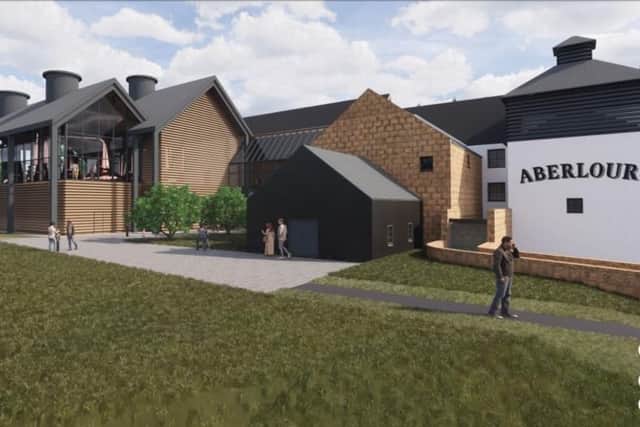 The Aberlour distillery, which has been producing whisky since 1879, will see its production capacity double to 7.8 million litres of alcohol per annum. The distillery will also undergo a significant facelift with an upgraded visitor centre.