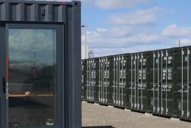 The new North Star Storage facility on the site at Mitchelston Industrial Estate’s Myregormie Place in Kirkcaldy, Fife (Photo: North Star Storage).