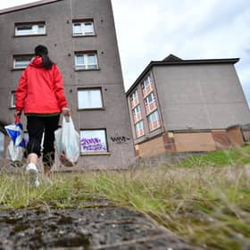 Approximately 460,000 people in Scotland were living in very deep poverty between 2017 and 2020, according to the research. Picture: John Devlin