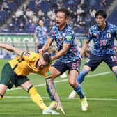 Hibs' Martin Boyle played for Australia in Japan on Tuesday.