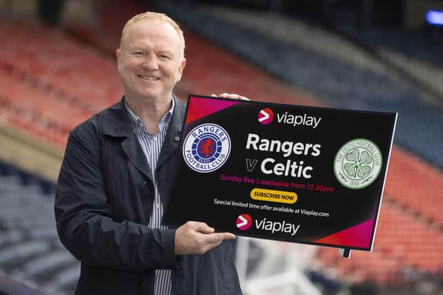 Alex McLeish was at Hampden on Thursday to promote Viaplay’s coverage of Rangers v Celtic on Sunday at Hampden. (Photo by Alan Harvey / SNS Group)