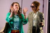 Anna Russell-Martinand Sophie Steer play Tobi Tucker and Phoebe Bernays in Exodus at the Traverse. Picture: Tim Morozzo