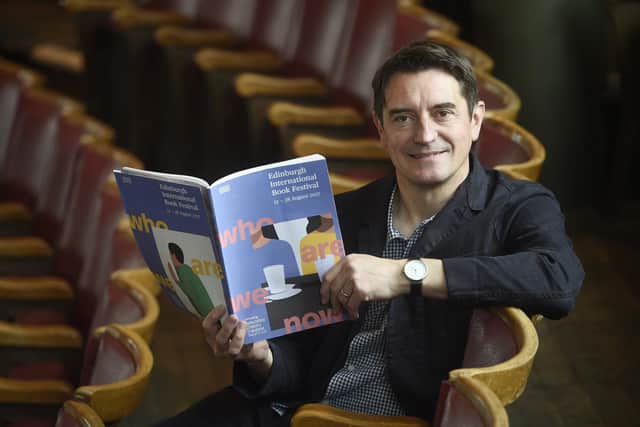 Nick Barley, director of the Edinburgh International Book Festival, at the Central Hall, in Tollcross, which will host its biggest events this year. Picture: Greg Macvean