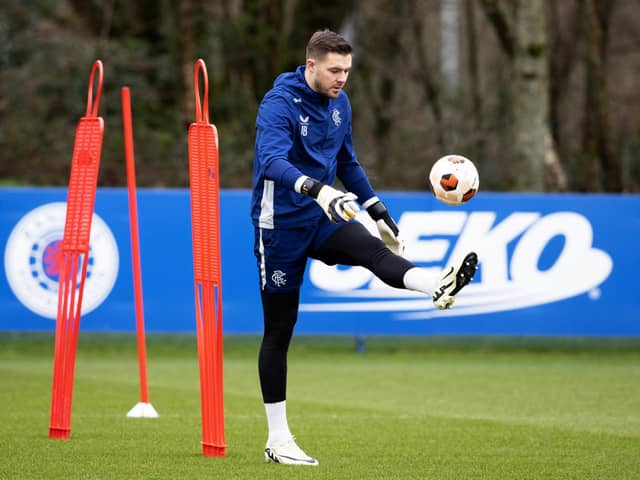 Jack Butland has been in excellent form this season for Rangers.