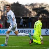 Josh Mullin was the Ayr United hero with a double. (Photo by Ewan Bootman / SNS Group)