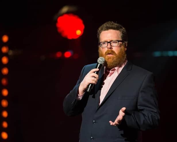 Comedian Frankie Boyle is performing at the Glasgow International Comedy Festival next year.