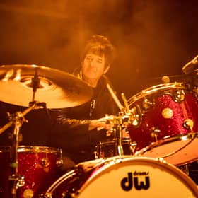 Blondie Drummer Clem Burke PIC: Tim Hale