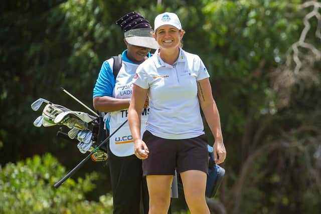 Michele Thomson was happy with her week's work in the Magical Kenya Ladies Open at Vipingo Ridge. Picture: Tristan Jones