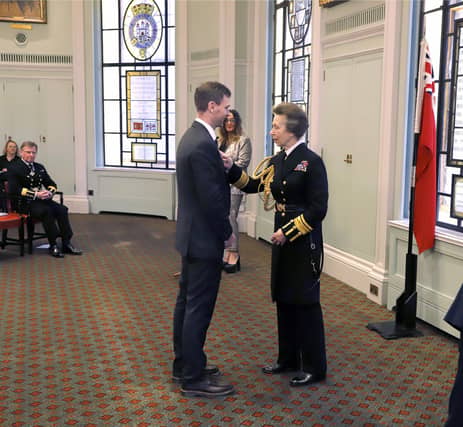Ewan Rattray received the meritorious service honour for his work on safety.