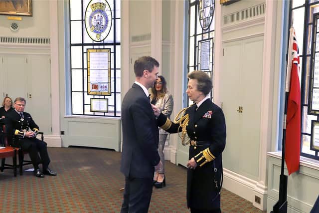 Ewan Rattray received the meritorious service honour for his work on safety.