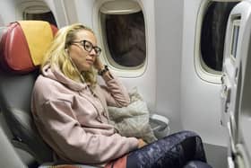 Comfortable clothing is key to relaxing on a plane. Pic: Alamy/PA.