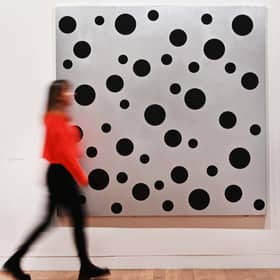 Dots Obsession by Yayoi Kusama, part of the Flesh Arranges Itself Differently show at the Hunterian PIC: John Devlin / The Scotsman