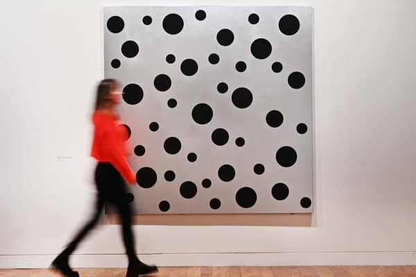 Dots Obsession by Yayoi Kusama, part of the Flesh Arranges Itself Differently show at the Hunterian PIC: John Devlin / The Scotsman