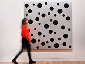 Dots Obsession by Yayoi Kusama, part of the Flesh Arranges Itself Differently show at the Hunterian PIC: John Devlin / The Scotsman