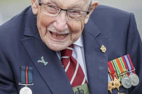 Captain Sir Tom Moore died at the age of 100.