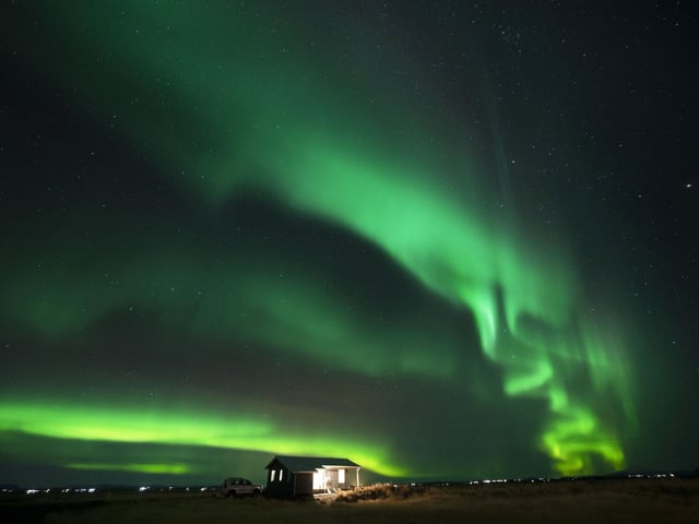The Northern Lights have put on a majestic display