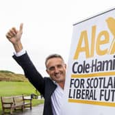 New Scottish Liberal Democrats leader Alex Cole-Hamilton. Picture: Lisa Ferguson