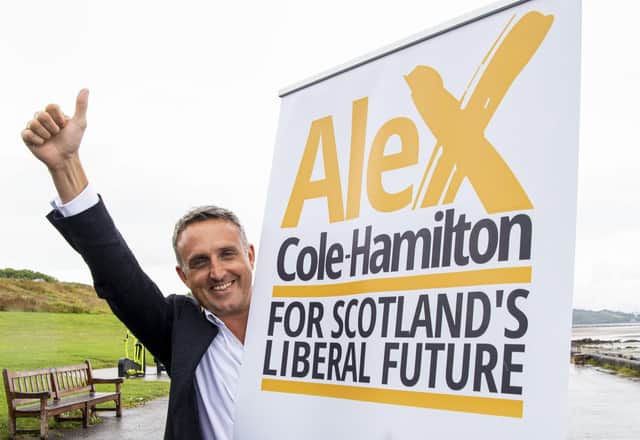 New Scottish Liberal Democrats leader Alex Cole-Hamilton. Picture: Lisa Ferguson