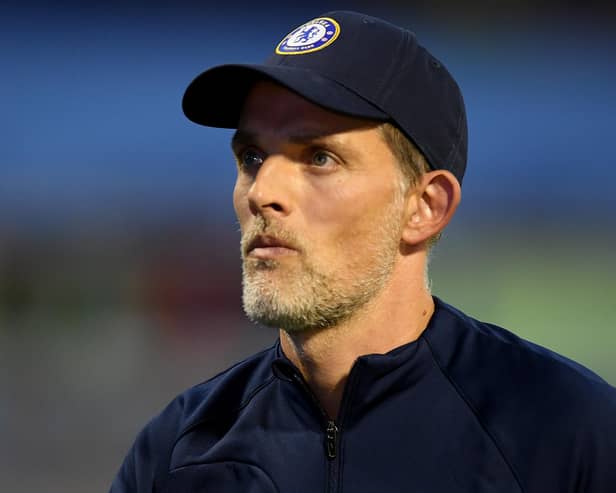 Thomas Tuchel during what proved to be his final match in charge of Chelsea - the 1-0 defeat to Dinamo Zagreb in Croatia. (Photo by Jurij Kodrun/Getty Images)