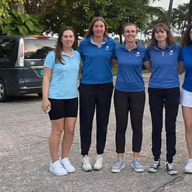 The group of Scottish players currenly in the Bahamas thanks to the Sean Connery Foundation. Picture: Kathryn Imrie/Scottish Golf.