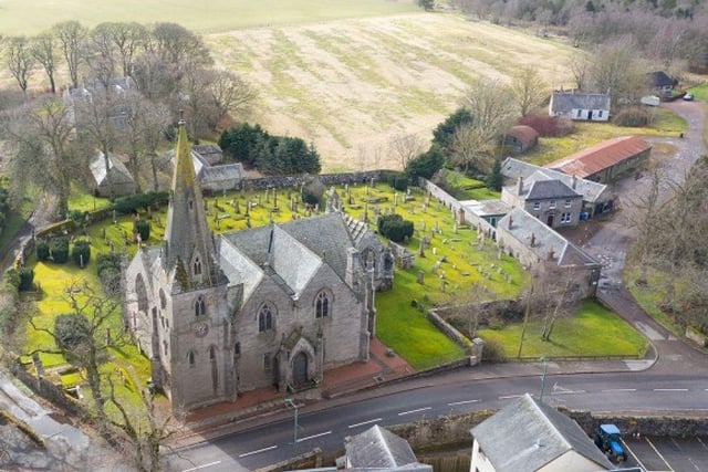 Majestic B Listed former church building of solid stone construction, surrounded by picturesque countryside in the peaceful village of Carnwath in Lanarkshire. Offers around £80,000 - UNDER OFFER.