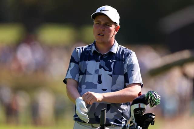 Bob MacIntyre didn't produce his best stuff in the BMW PGA Championship but, at the same time, his performanc wasn't shabby. Picture: Richard Heathcote/Getty Images.