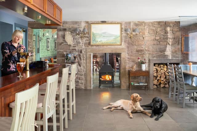 The Meikleour Arms in Perth and Kinross welcomes dogs. Pic: PA Photo/The Meikleour Arms.