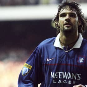 Marco Negri scored 23 goals in his opening 10 league games for Rangers.