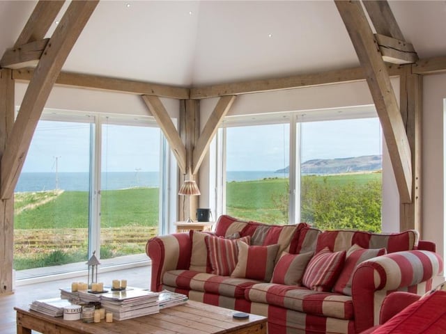 View from sitting room.