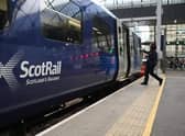 ScotRail will only operate on five routes during the strike action. Photo: National World