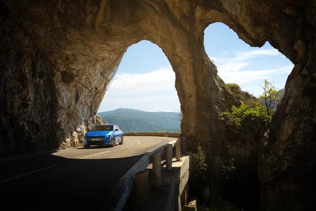 The Kia EV4 is based on the same 400-volt E-GMP platform as the EV3 GT, EV5 GT