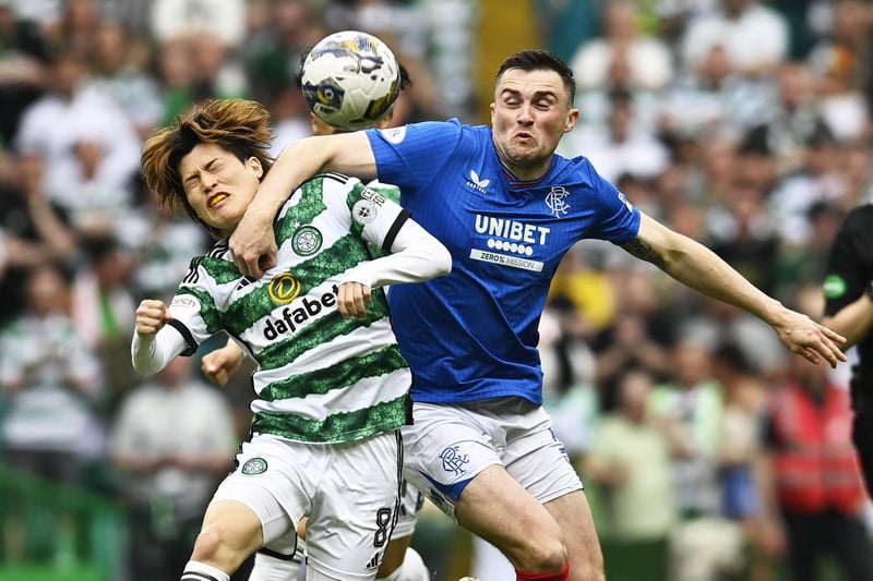 Left his mark early on Kyogo Furuhashi with a flailing arm to the face and so nearly scored an own goal with a clearance. Was kept on his toes throughout first half by Celtic attack but failed to reappear after the break, presumably due to injury. 4