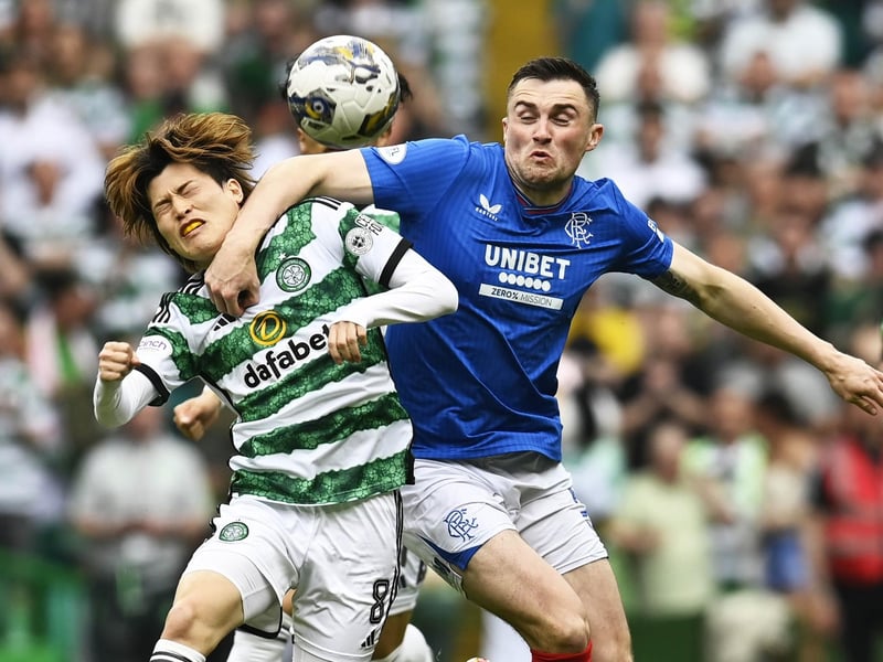 Left his mark early on Kyogo Furuhashi with a flailing arm to the face and so nearly scored an own goal with a clearance. Was kept on his toes throughout first half by Celtic attack but failed to reappear after the break, presumably due to injury. 4
