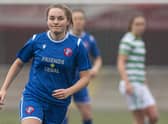 Spartans Robyn McCafferty would score the decisive penalty that fired her side into the Sky Sports SWPL semi-final (Photo by Ross MacDonald / SNS Group)