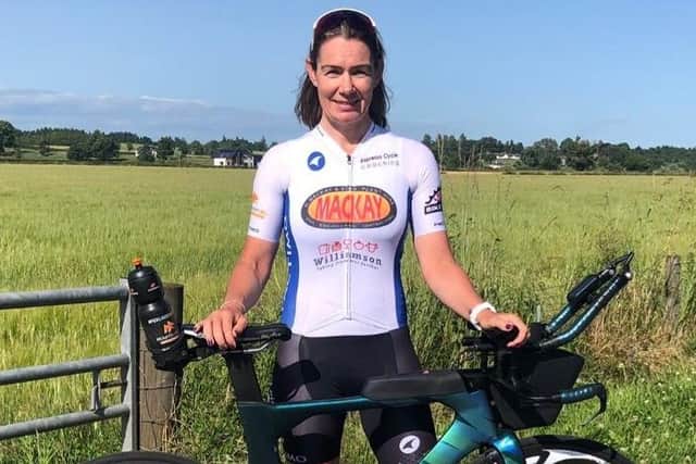 Christina Mackenzie broke the Land's End to John O'Groats record in 2021