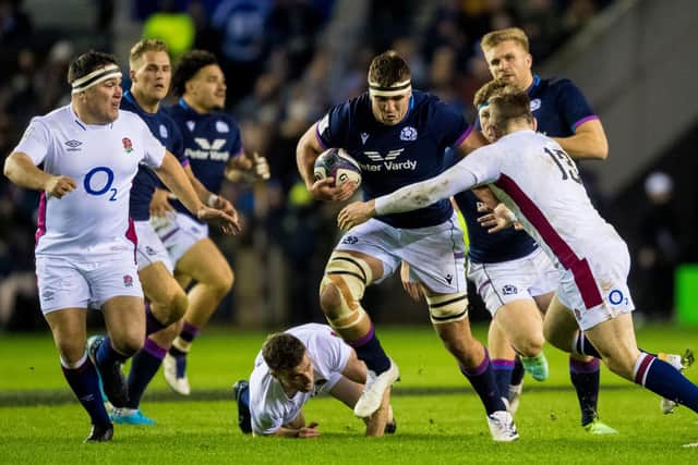 Sam Skinner will replace Jamie Ritchie in the back row. (Photo by Ross Parker / SNS Group)