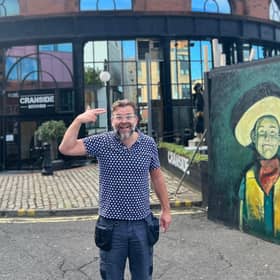 Alan Anderson has snapped up The Stand Comedy Club's famous cowboy backdrop for The Rotunda Comedy Club in Glasgow.