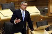 Alex Cole-Hamilton is putting the weight of the Scottish Liberal Democrats behind Shona Robison's Scottish Government budget