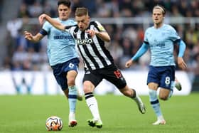 Harvey Barnes may not play again for Newcastle this year.