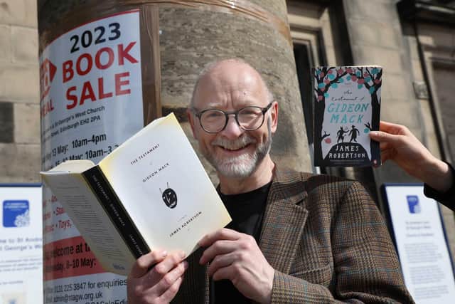 James Robertson, author of 'And the Land Lay Still', 'The Testament of Gideon Mack' and 'Joseph Knight.’  Picture: Colin Hattersley